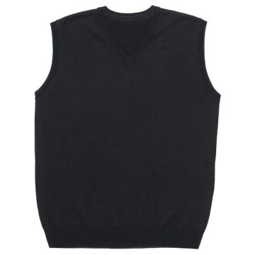 Merino Fully Fashioned Vest - Mens