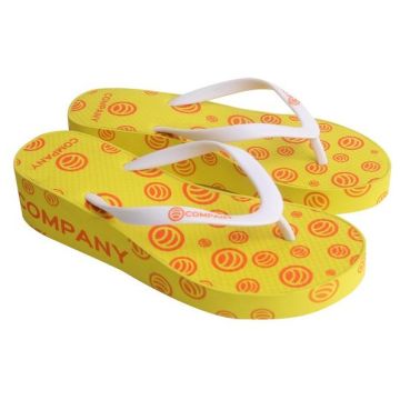 EVA Platform Talking Footprint Thongs