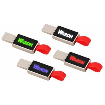 Lighting Logo Metal Flash Drive
