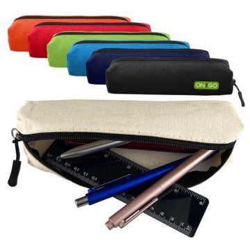 Canvas Tube Pencil Case