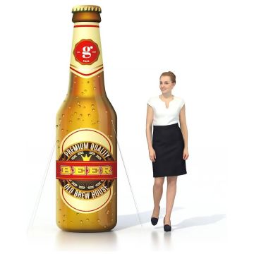 Inflatable PVC Beer Bottle