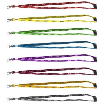 Bootlace Lanyard 10mm Wide With Swivel Clip