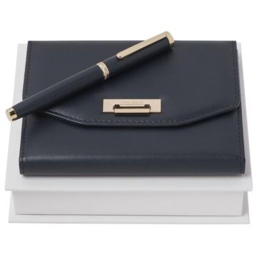 Set Nina Ricci Blue (rollerball Pen & Note Pad A6)