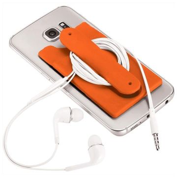 Silicone Phone Wallet with Tape