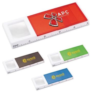 Magnifying Glass with Sticky Notes
