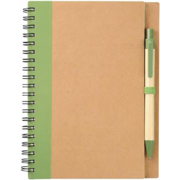 The Eco Spiral Notebook with Pen