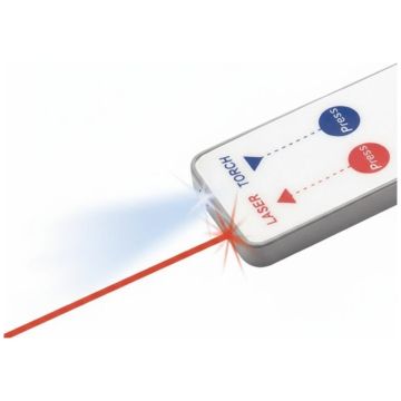 Slim Laser Pointer with Light