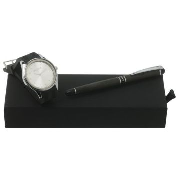 Set Ungaro Black (rollerball Pen & Classic Watch)