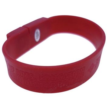 USBrace Silicone Wrist Band (M)