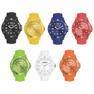 Watch-Unisex with Silicone Strap