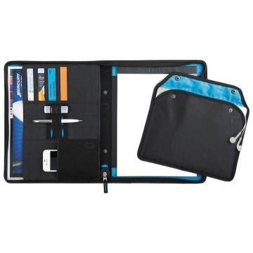 Zoom 2-In-1 Tech Sleeve Zip Padfolio