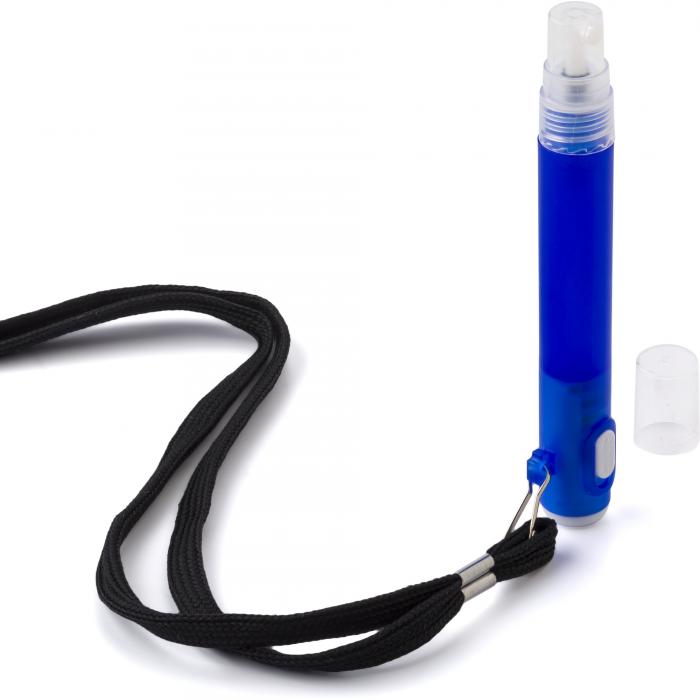 Lanyard with spray bottle and torch Dorian