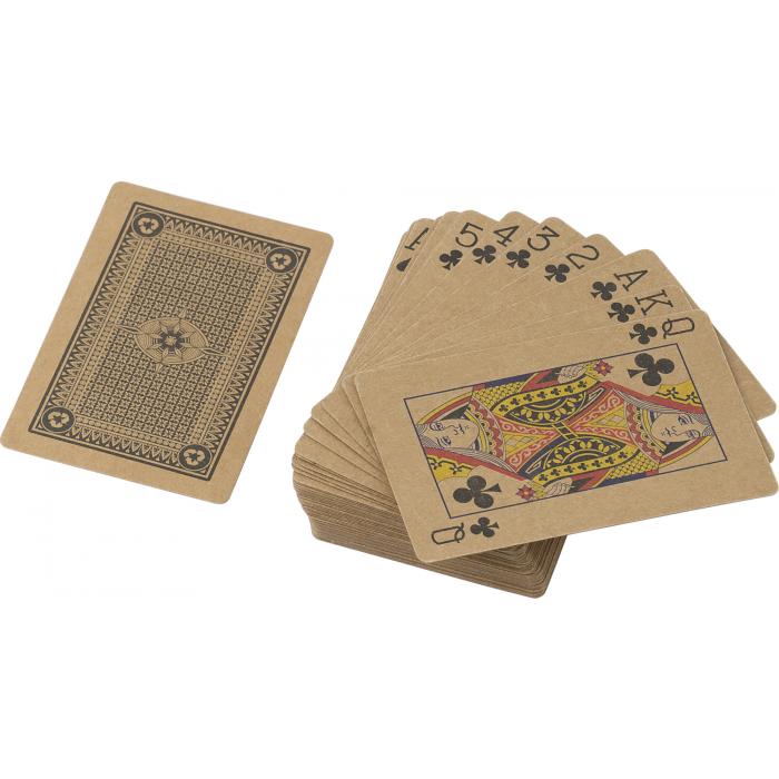 Recycled paper playing cards Andreina