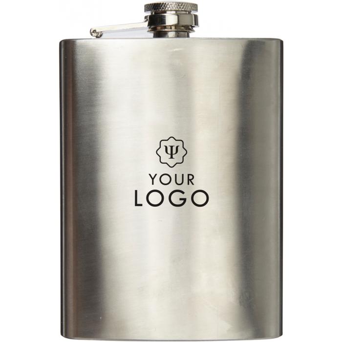 Stainless steel hip flask Benedict