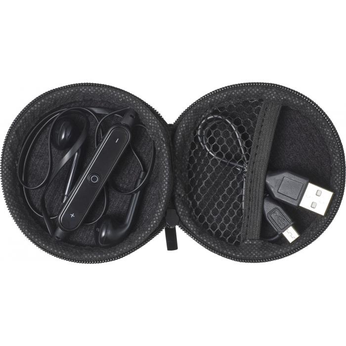 ABS pouch with earphones Aria