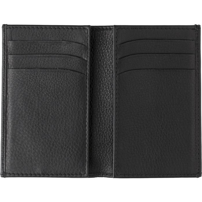 Split leather credit card wallet Roy