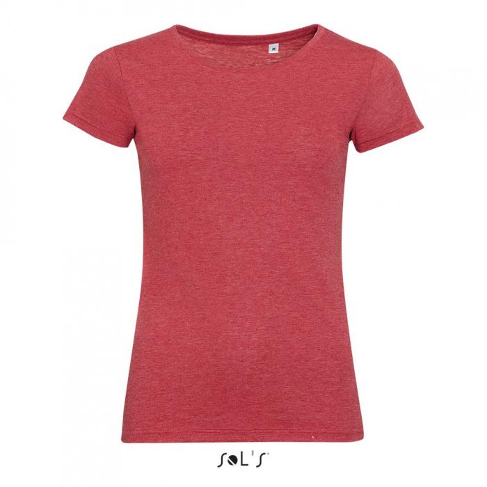 Mixed Women's Round Neck T-shirt