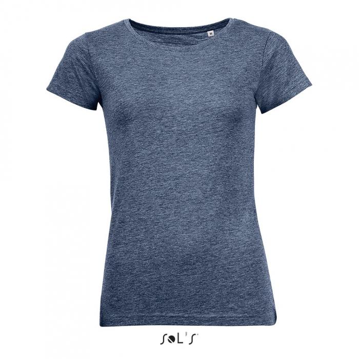 Mixed Women's Round Neck T-shirt