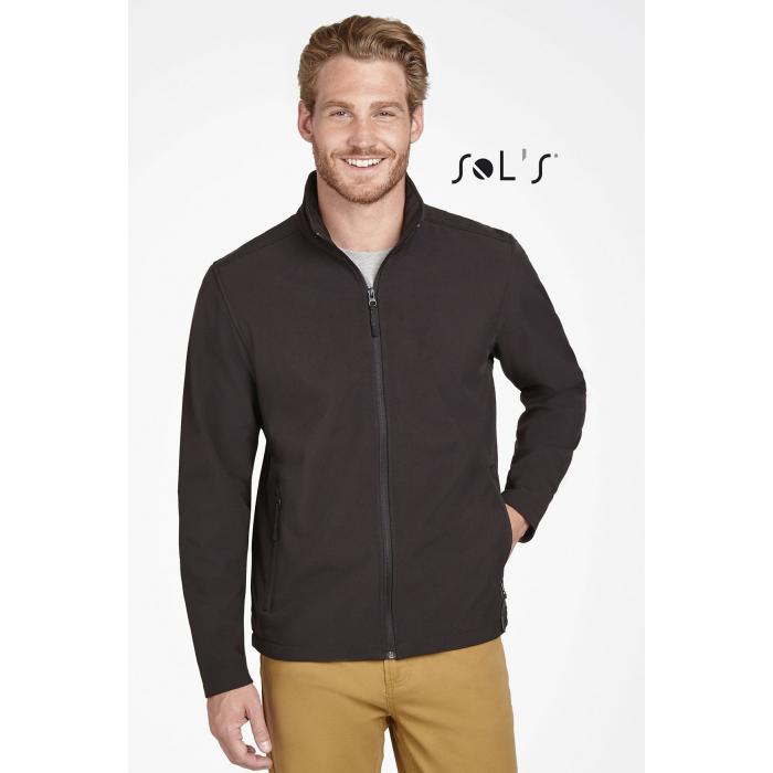 Race Men's Soft Shell Zip Jacket