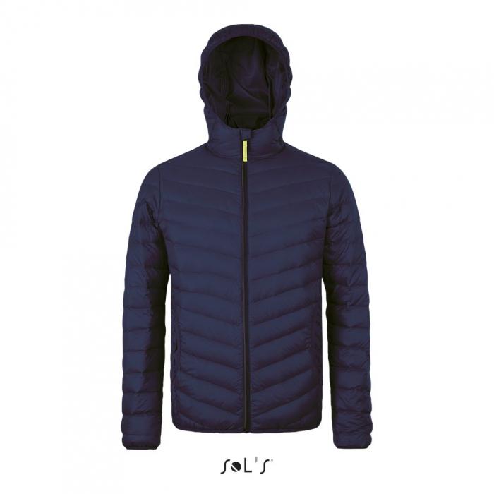 Ray Men's Light Hoodedâ Downâ Jacket