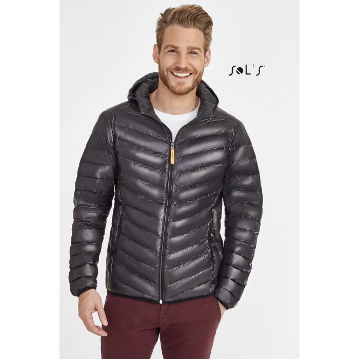 Ray Men's Light Hoodedâ Downâ Jacket