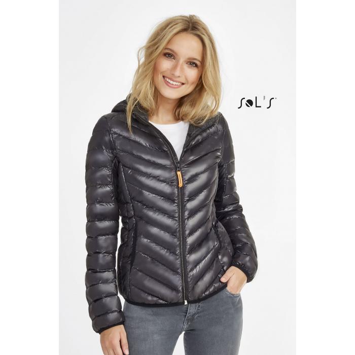 Ray Women's Light Hoodedâ Down Jacket