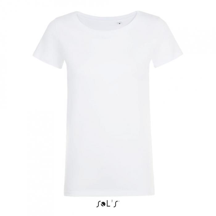 Mia Women's Round-neck Fitted T-shirt