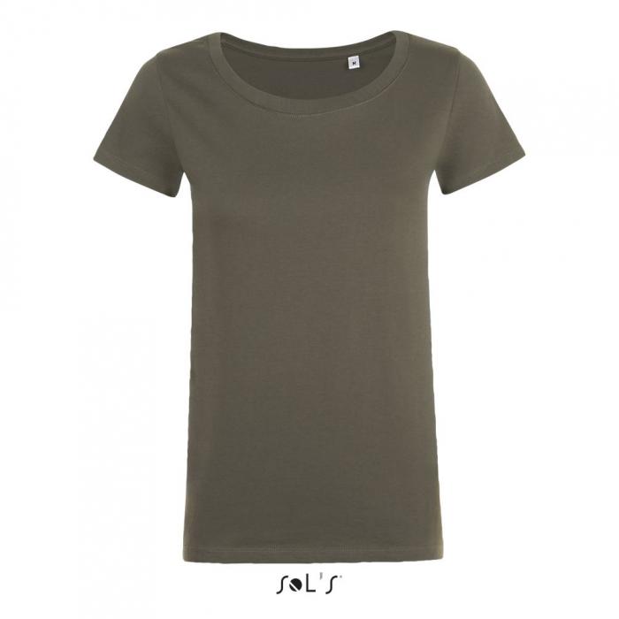 Mia Women's Round-neck Fitted T-shirt