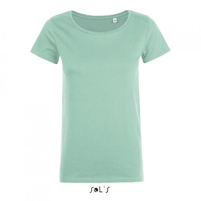 Mia Women's Round-neck Fitted T-shirt