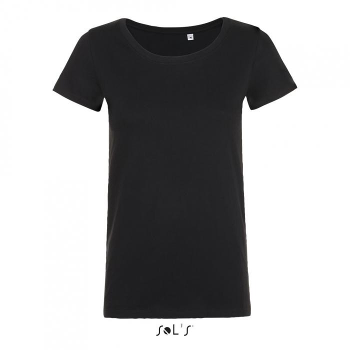 Mia Women's Round-neck Fitted T-shirt