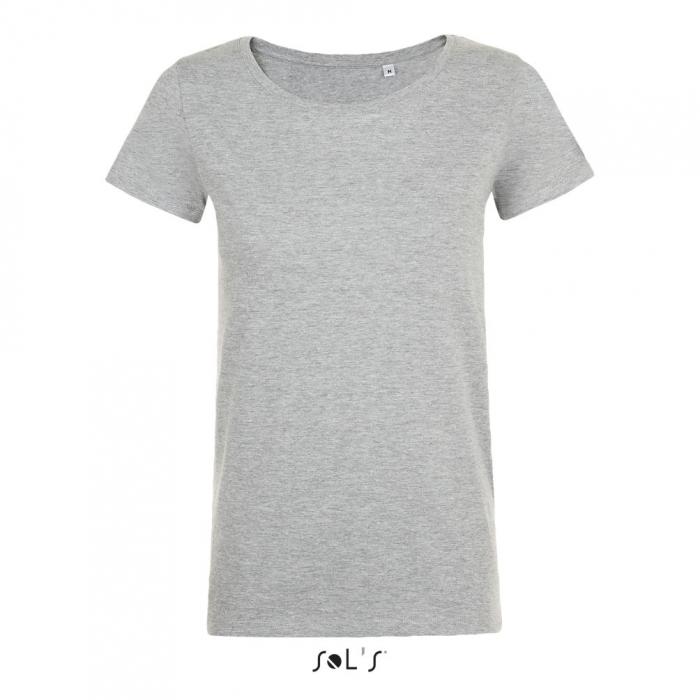 Mia Women's Round-neck Fitted T-shirt