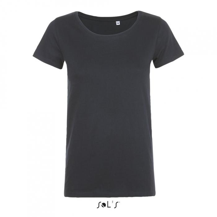 Mia Women's Round-neck Fitted T-shirt