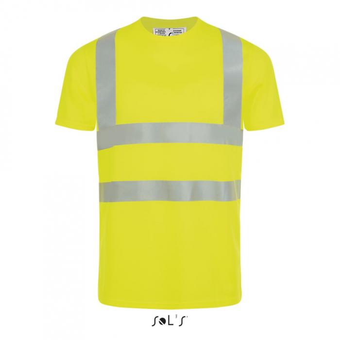 Mercure Pro T-shirt With High Visibility Strips