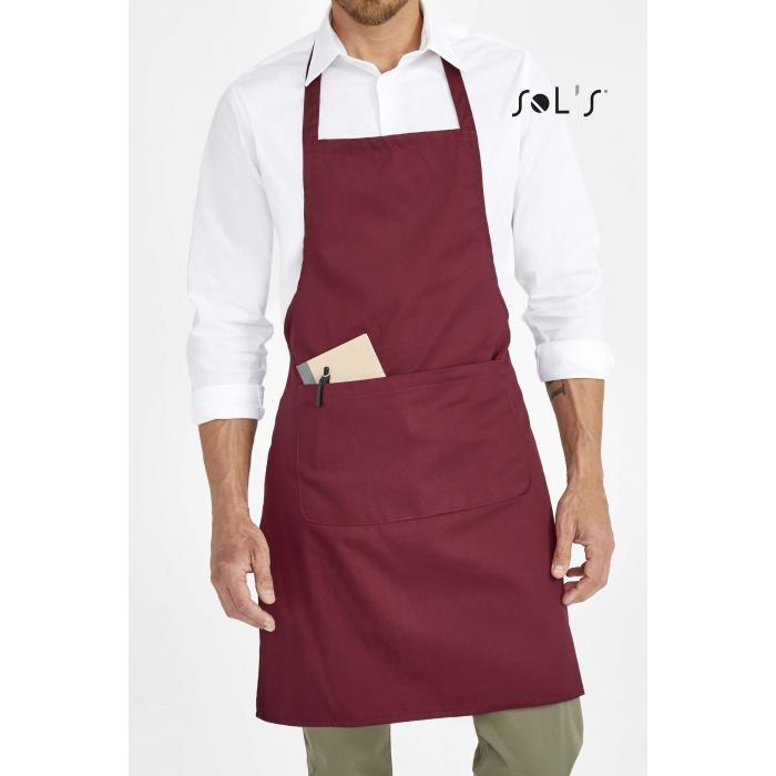 Gramercy Long Apron With Pocket