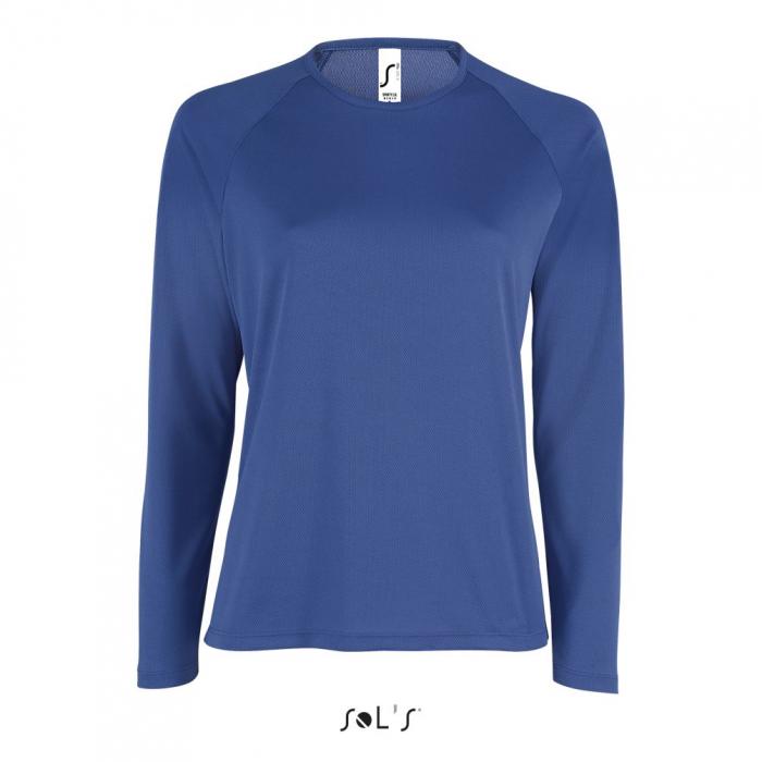 Sporty Women's Long Sleeve Sports T-shirt