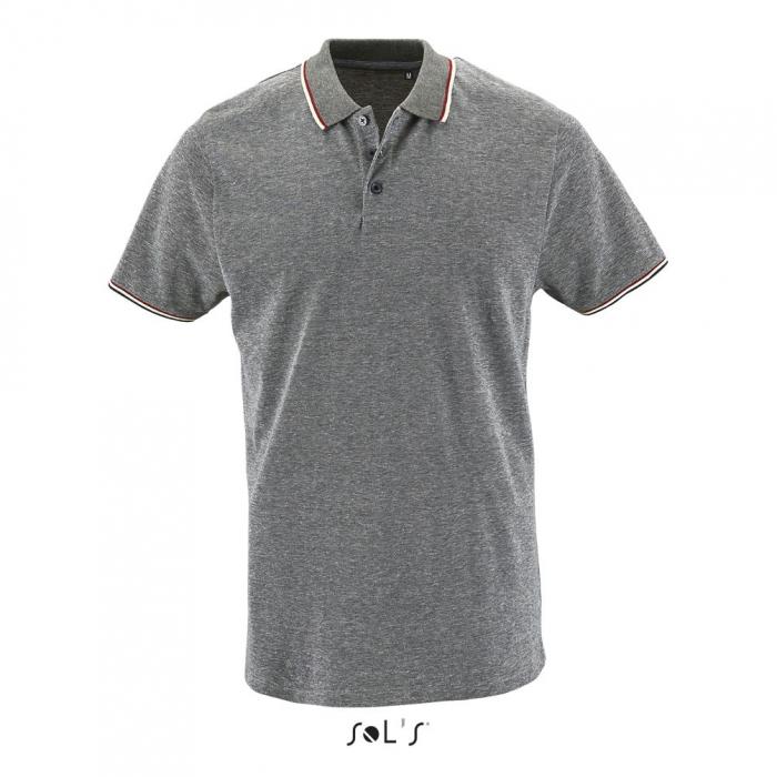 Paname Men's Heather Polo Shirt