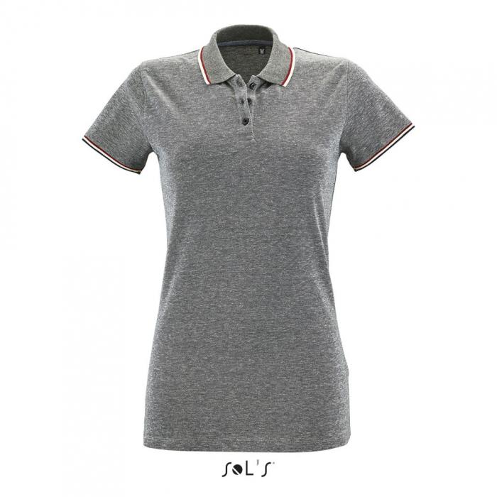 Paname Women's Heather Polo Shirt