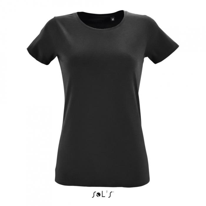 Regent Fit Women's Round Collar Fitted T-shirt