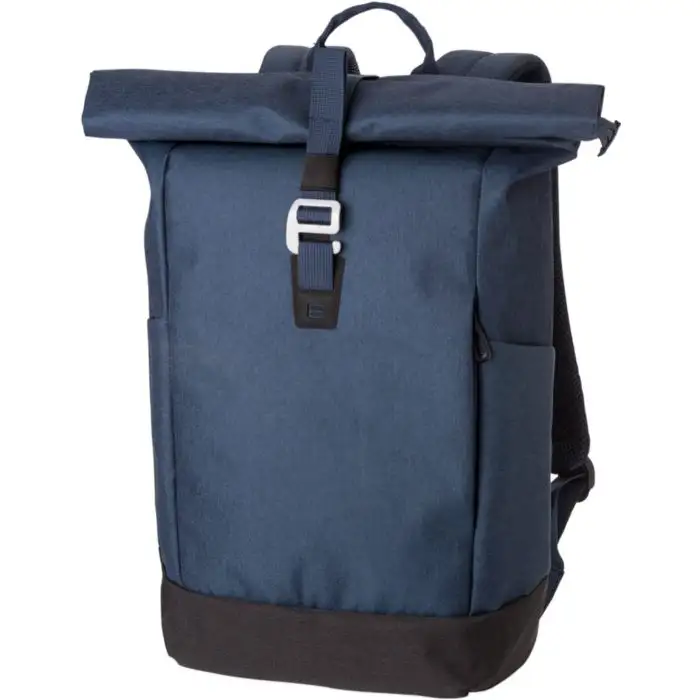 Polyester (600D) rolltop backpack Oberon