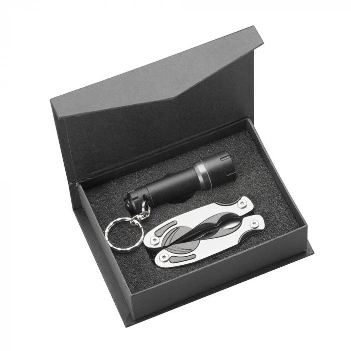 Compact Multi-tool and Torch Set