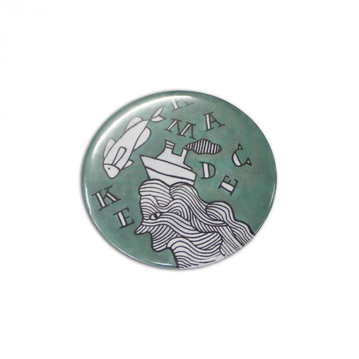 Custom Printed Button Badge Round