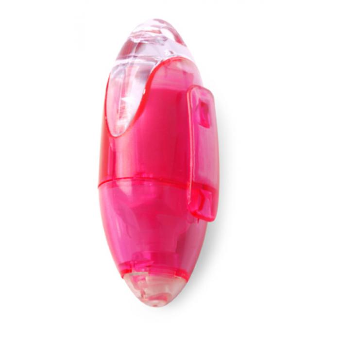 Translucent Plastic Mini Highlighter With Clip
