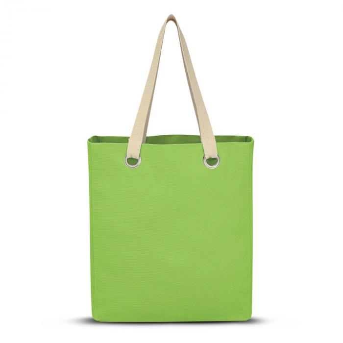 Vibrant Cotton Canvas Tote Bag