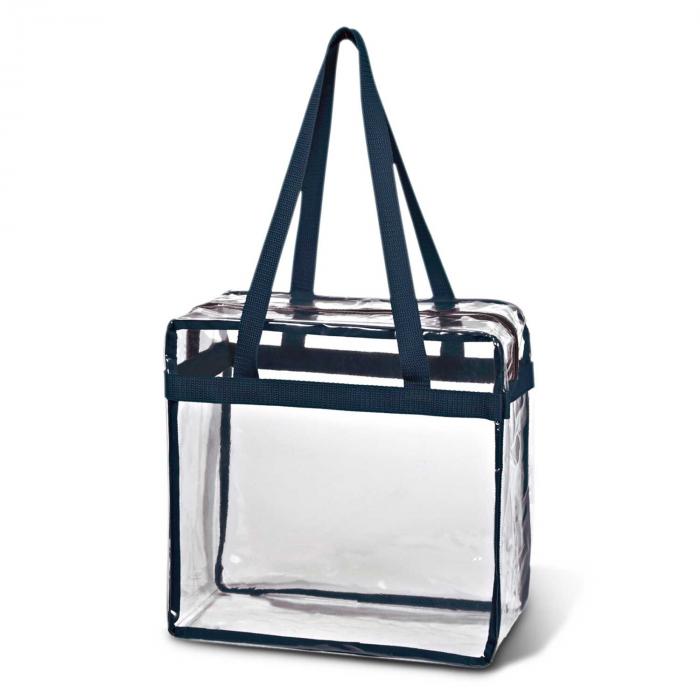 Clear Tote With Zipper