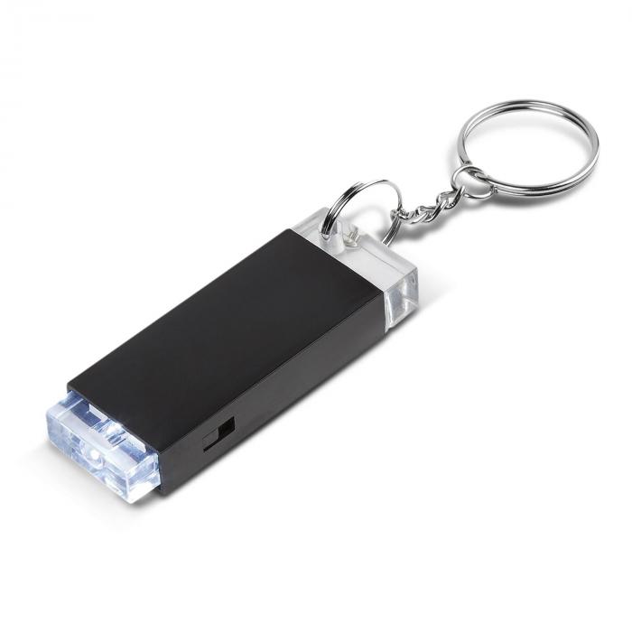 Crystal Block LED Key Chain