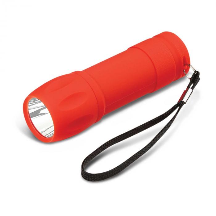 Rubberized COB Light With Strap
