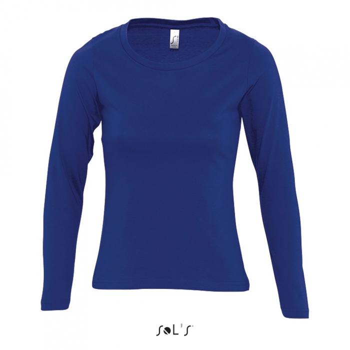 Majestic Women's Round Neck Long Sleeve T-shirt