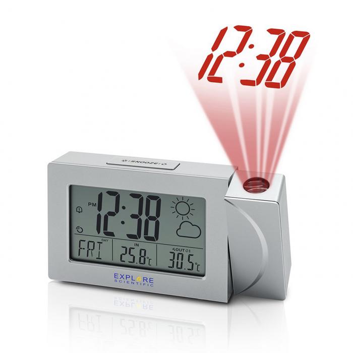 Weather Projection Clock 