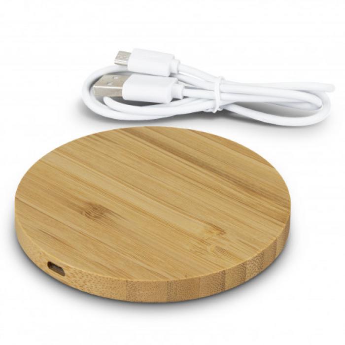 Vita Bamboo Wireless Charger aEUR" Round