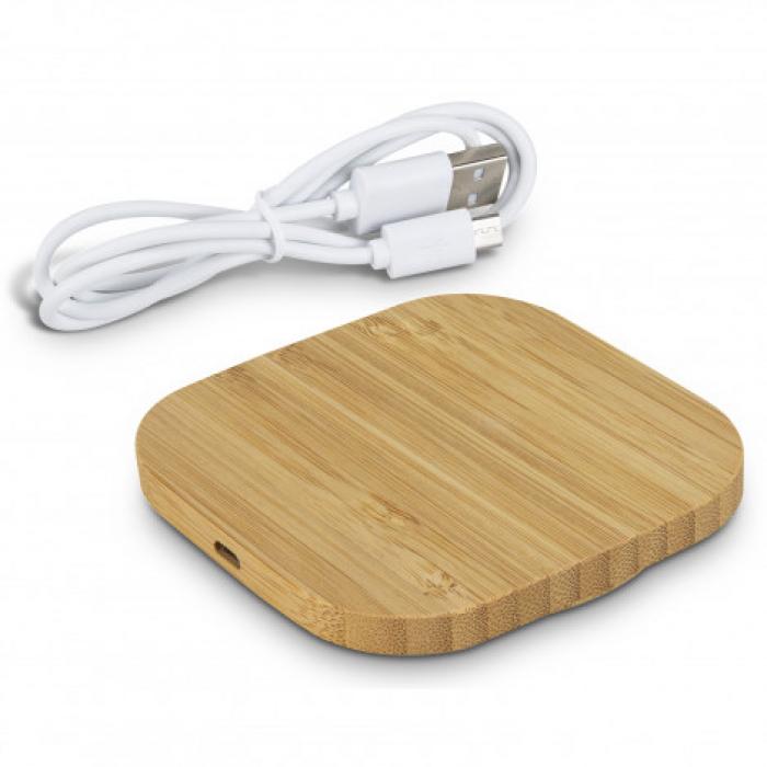 Vita Bamboo Wireless Charger aEUR" Square